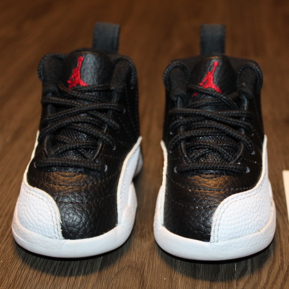 Air Jordan 12 Retro Playoffs Infant Size 4c Sneakers - Picture 4 of 13